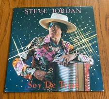 Steve Jordan - Soy De Tejas LP Vinyl Record 1979 Hacienda Records - US Seller