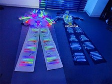 LED Robot Illuminated Costume DJ Stage Performance Stilt Clothing Suit Cosplay