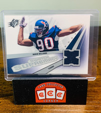 2006 SPx Mario Williams #SW-MW Rookie Swatch Supremacy Texans