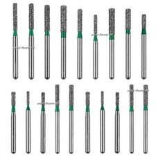 Diamond Burs Dental High Speed FG 1.6mm SF Bur Coarse Grit Straight Flat End