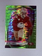 Deebo Samuel 2024 Panini Prizm Green Pulsar #252 San Francisco 49ers SP RARE