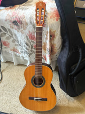 Alhambra 1OP  Cadete Classical Guitar and Padded Gig Bag