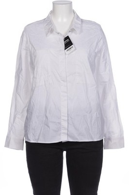 Comma Bluse Damen Oberteil Hemd Hemdbluse Gr. EU 42 Baumwolle Weiß #pbp9cp5