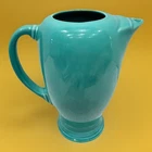 Vintage HLC FIESTA WARE USA Coffee Server w NO Lid ! Turquoise Pitcher