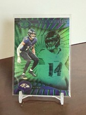 Kyle Hamilton #9 2024 Panini Illusions Green Baltimore Ravens Football Card NFL