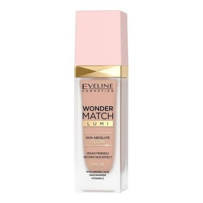 EVELINE Wonder Match Lumi 20 Nude Warm Foundation 30ml