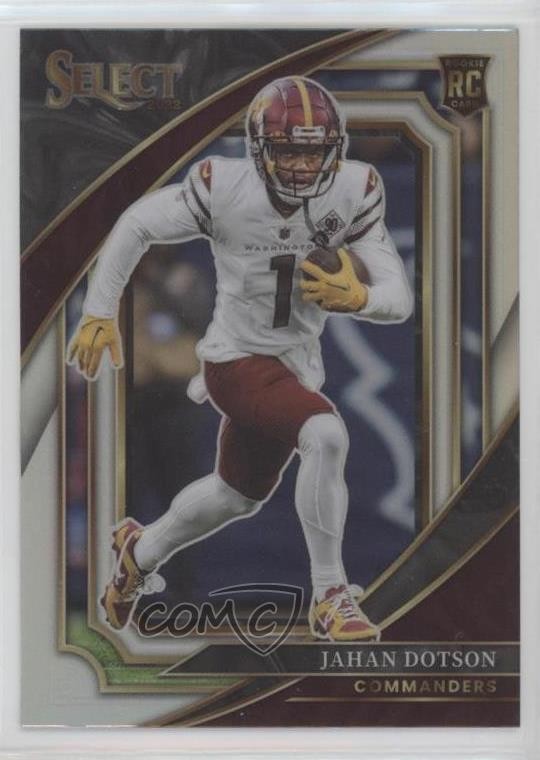 2022 Panini Select Suite Level Silver Prizm Jahan Dotson #311 Rookie RC 16ej