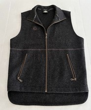 Swandri Men’s Small Full Zip Wool Vest