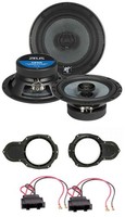 Hifonics 2-Wege 200Watt 16,5Cm Lautsprecher FüR VW Passat B6 B7 CC FronttüR Auto