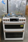 GE Cafe CGS750P4MW2 30" Slide In Double Oven Gas Range White NOB #157874