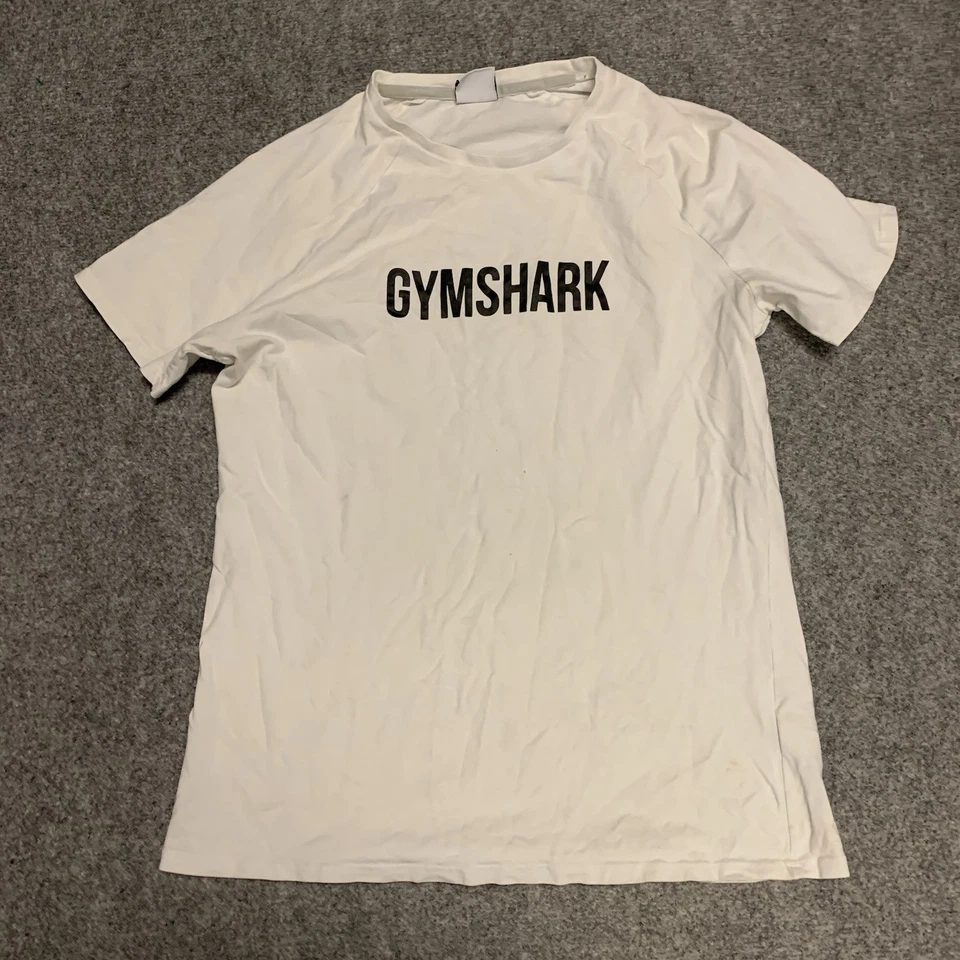 GymShark Mens Medium Athletic Workout Shirt Short Sleeve Crew Neck - Image 2 of 4