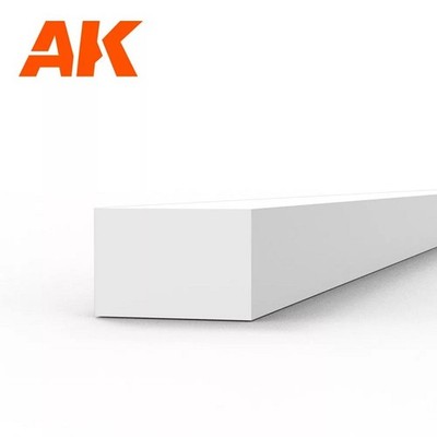 AK Interactive AK6530 - Strips 2.00 x 3.00 x 350mm - STYRENE STRIP