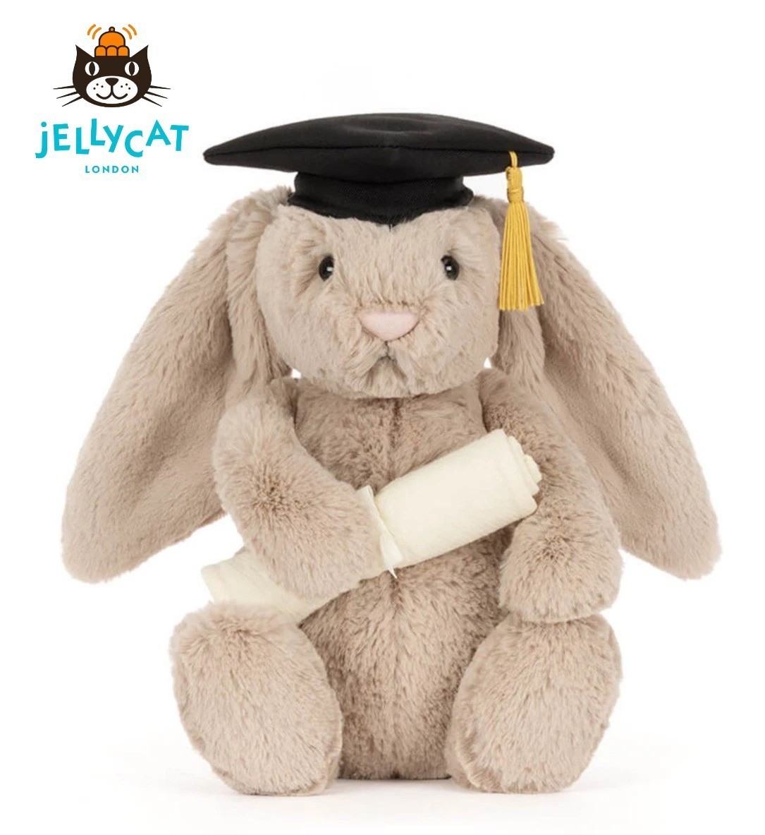 Jellycat Bashful Bunny Graduation Outfit Brand New With Tags & Dust Bag NEW
