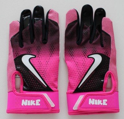 Nike HyperDiamond 3.0 Batting Gloves Youth Large Fierce Pink/Black/White
