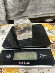 Large 2”See Through Clear Resin Dice,