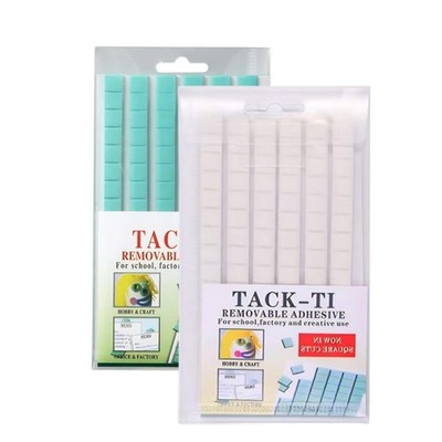 Reusable Nail Art Clay, Glue Clay DIY White and Green 192pcs 