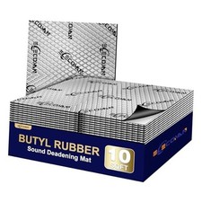Car Sound Deadening Mat-80 mil 10 sqft Sound Deading Material - 10 Sqft 80 mil