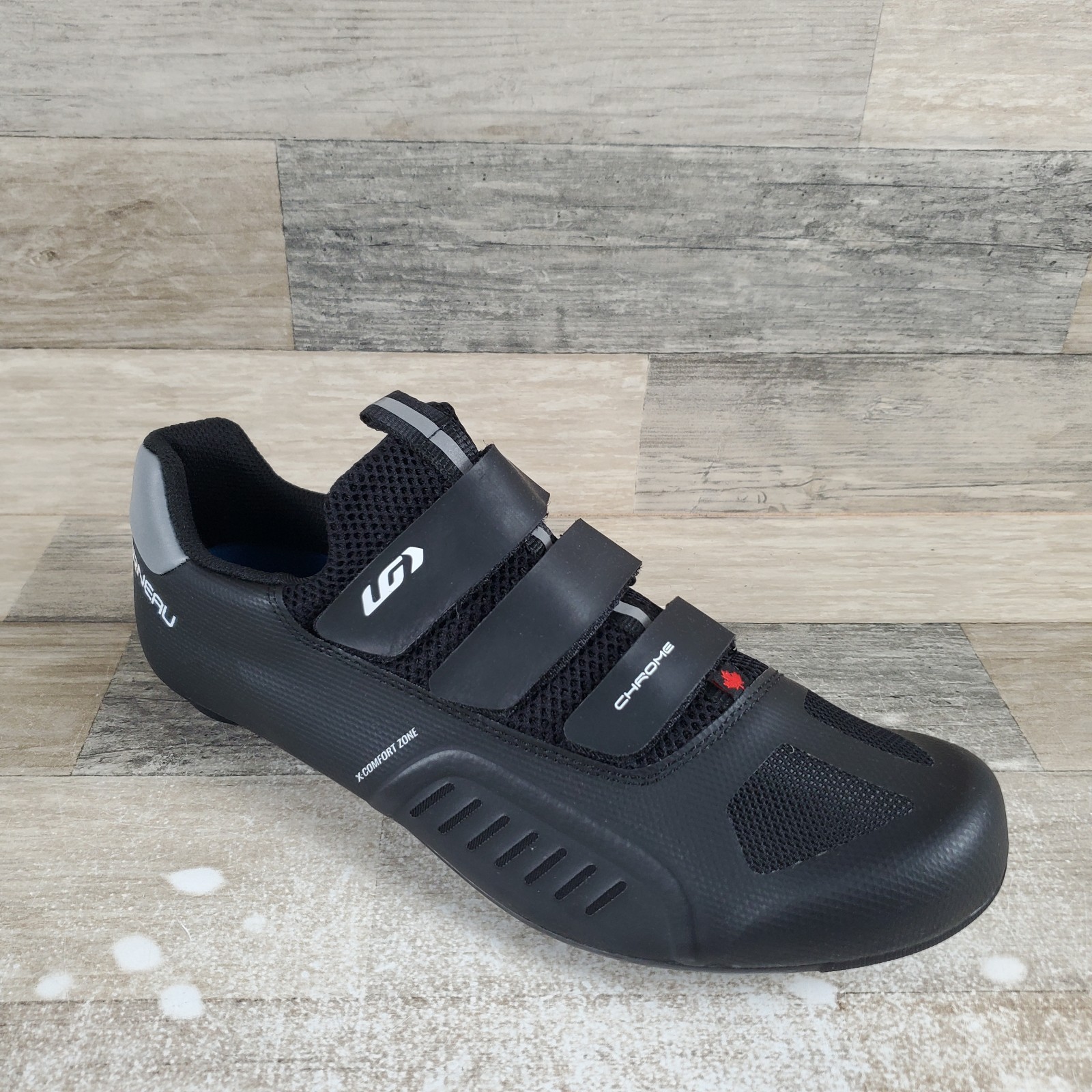 Louis Garneau Chrome XZ Road Cycling Shoes Mens Sz 11.5 Blac