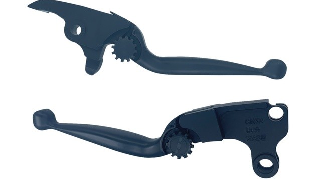 PSR Journey Adjustable Lever Set Black Harley Davidson Road Glide/Street Glide