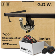 AHK abnehmbar für Mercedes C-Klasse Sportcoupe Typ CL203 01- +ESatz 7poliger TOP