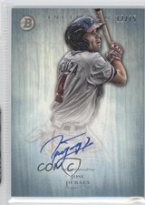 2014 Bowman Inception Prospect Auto Blue 12/75 Jose Peraza #PA-JP Auto 5qi