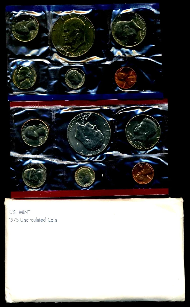 1975 Uncertified US Coin Mint Sets for sale | eBay