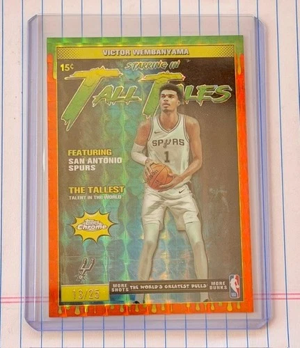 2025 Topps Chrome Victor Wembanyama Base (RAW)