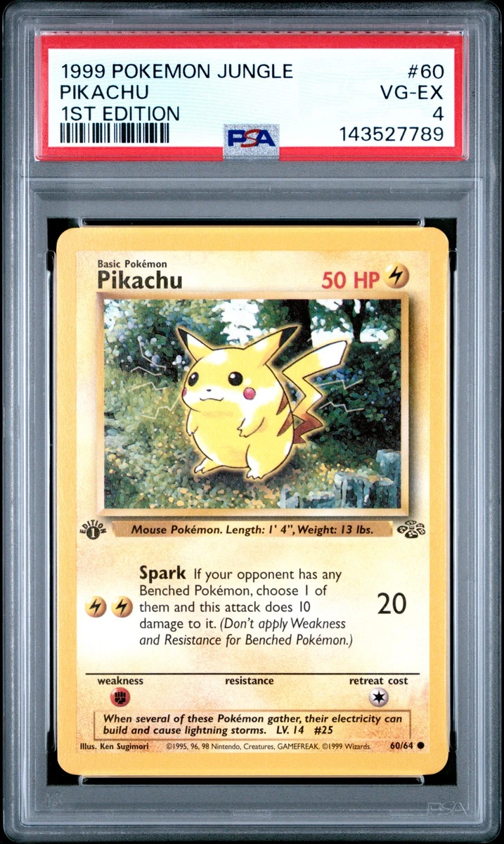 Pikachu Pokémon TCG Professional Sports Authenticator (PSA