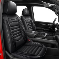 Car Seat Covers Full Set Fit for FullSet Curved Back 5 Seats 014 Black