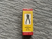 Maun Industries Limited Vintage P.A. Perforating Plier No. 450 Good condition