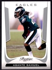 2011 Panini Prestige Asante Samuel Philadelphia Eagles #148