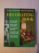 1968 Better Homes & Gardens Decorating Book 5-Ring Binder Mid Century Modern VG