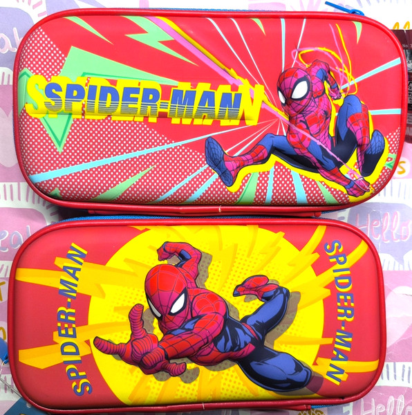 Spiderman Federmappe 3D MäPpchen FedermäPpchen Tasche Schule Kinder Marvel-image