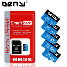 Micro TF SD Card 512GB 256GB 128GB 64GB 32GB 16GB 8GB Memory Card Flash Class 10