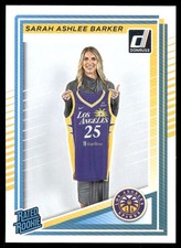 2025 Donruss WNBA Sarah Ashlee Barker #100 Los Angeles Sparks