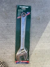 Vintage Diamond Tool D712H 12” Adjustable Wrench Brand New