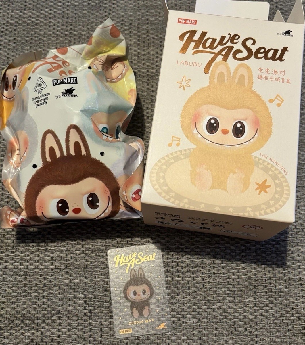 POP MART ラブブ Have A Seat DUODUO シークレット 正規品】ラブブ Have A Seat DUODUO Secretシークレット 2025年最新