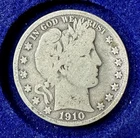 RARE Beautiful 1910-S U.S. Barber Half Dollar (SILVER) KM 116