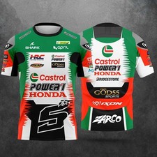 Johann Zarco Nº Camiseta 5 "The Professor" Castrol Honda MotoGP Team - 4 diseños