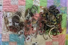 Lot of Vintage Costume Jewelry/Junk Jewelry, FIVE Pound Lot
