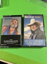 Willie Nelson Cassette Tape Lot Of 2: Greatest Hits Vol 1  Partners Hof Legend