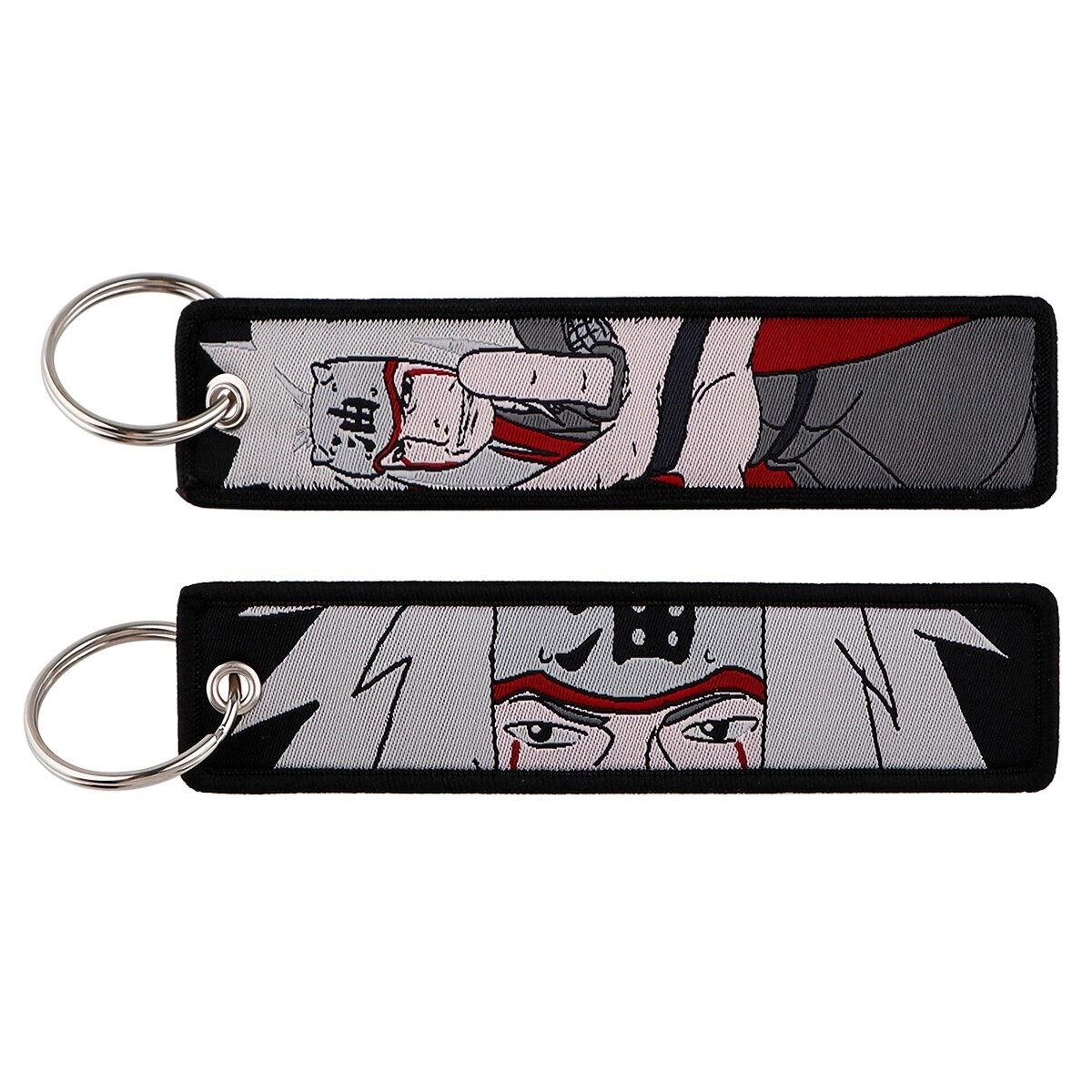 Anime Peripherals Embroidered Keychains Key Tag Jet Tag For Men