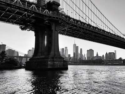 Wandbild Foto - Brooklyn Bridge III, New York - A3 Poster - Bild Foto NYC