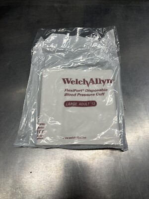 SEALED WELCH ALLYN FLEXIPORT SOFT-12 BP CUFF Large Adult Long