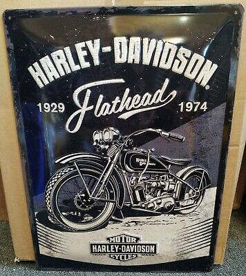 HDMS10 Harley-Davidson  Metal Sign New 30 cm H X 20 cm W