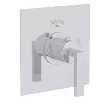 Rohl WA720L-APC/TO Shower Wave Thermostatic Valve Trim Only Polished Chrome