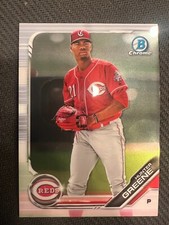 QTY: 2019 Bowman Chrome Prospects - Hunter Greene ( Reds ) Rookie #BCP-51