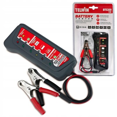 Telwin Bts350 Batterietester Batterieladegerät Auto Booster Starter 12V 20-150Ah