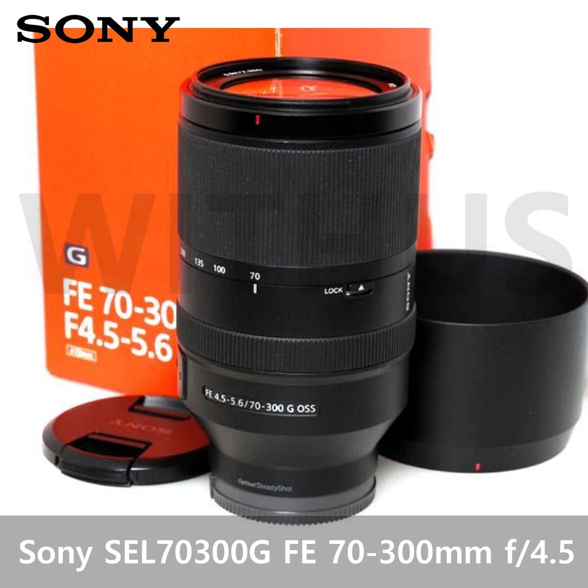 Sony SEL70300G FE 70-300mm f/4.5-5.6 G OSS Lens for E-Mount