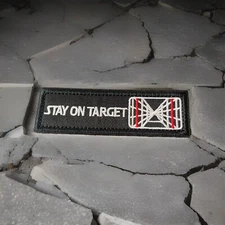 Stay On target Gold Leader Rebel Alliance Star Wars Morale Patch Death Star